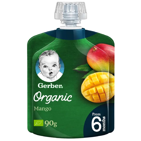 Gerber Organic Mango Baby Food From 6 Months 90 g (2)