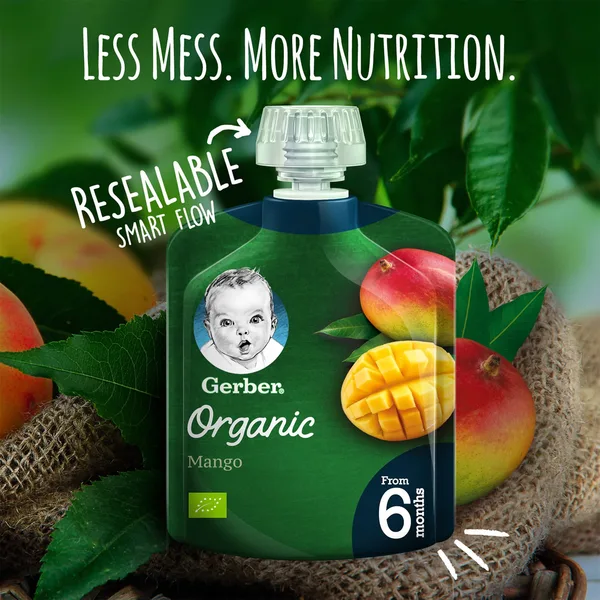 Gerber Organic Mango Baby Food From 6 Months 90 g (7)