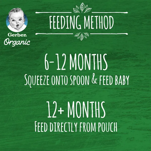 Gerber Organic Apple Baby Food From 6 Months 90 g (5)