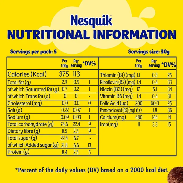 Nestle Nesquik Chocolate Breakfast Cereal 950 g (4)