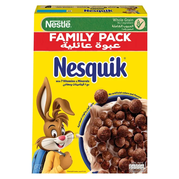 Nestle Nesquik Chocolate Breakfast Cereal 950 g (6)