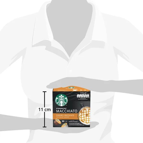 Starbucks Caramel Macchiato by Nescafe Dolce Gusto Coffee Pods 127.8 g (10)