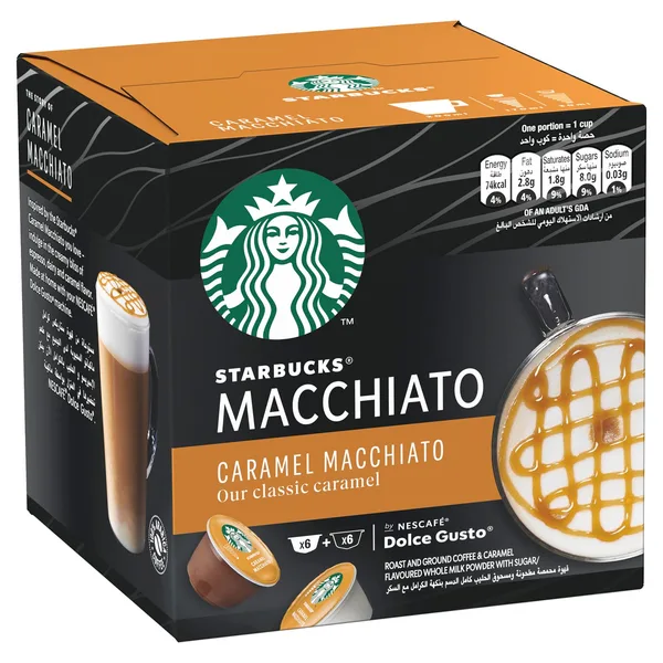 Starbucks Caramel Macchiato by Nescafe Dolce Gusto Coffee Pods 127.8 g (7)