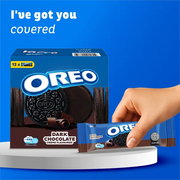 OREO Dark Chocolate Cookies Sandwich Biscuits 35.5 g (5)