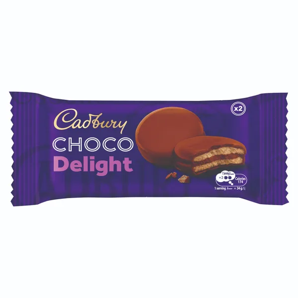 Cadbury Choco Delight Biscuit 34 g