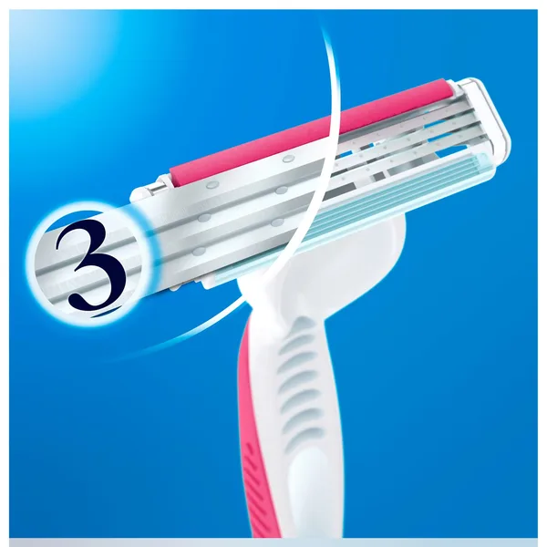Gillette Simply Venus 3 Blade Plus Disposable Razor 3 pcs (2)