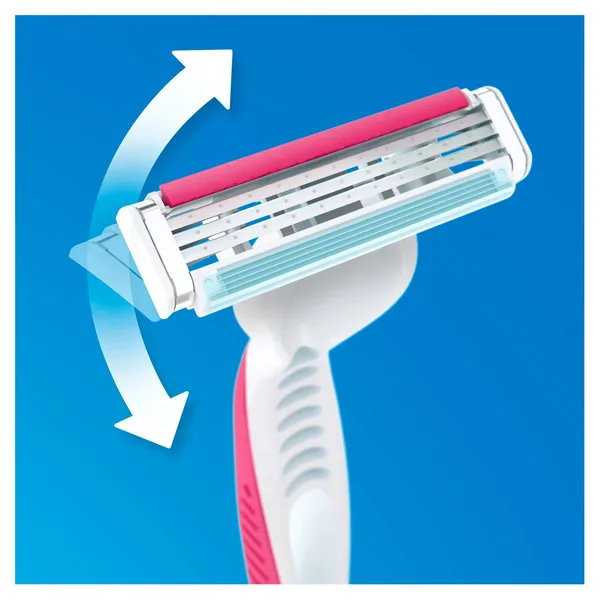 Gillette Simply Venus 3 Blade Plus Disposable Razor 3 pcs (3)