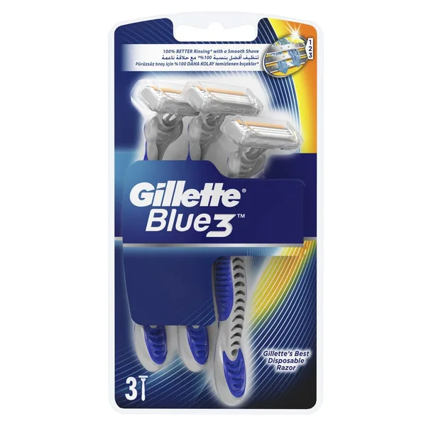 Gillette Blue3 Men's Disposable Razors 3 pcs (2)
