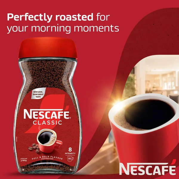 Nescafe Classic Coffee 190 g (5)