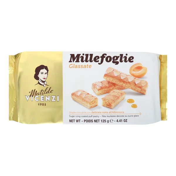 Matilde Vicenzi Millefoglie D'Italia Puff Pastry With Sugar 125 g