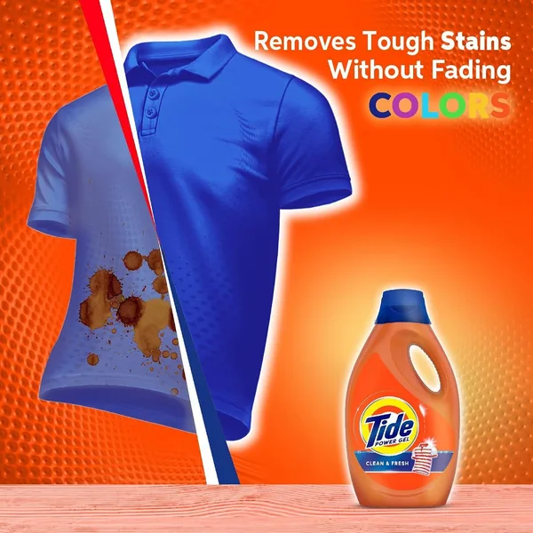 Tide Automatic Power Gel Clean & Fresh 2.8 Litres (3)