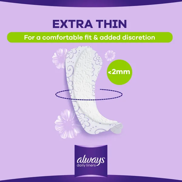 Always Daily Liners Multiform Pantyliners With Fresh Scent Normal 20pcs (2)