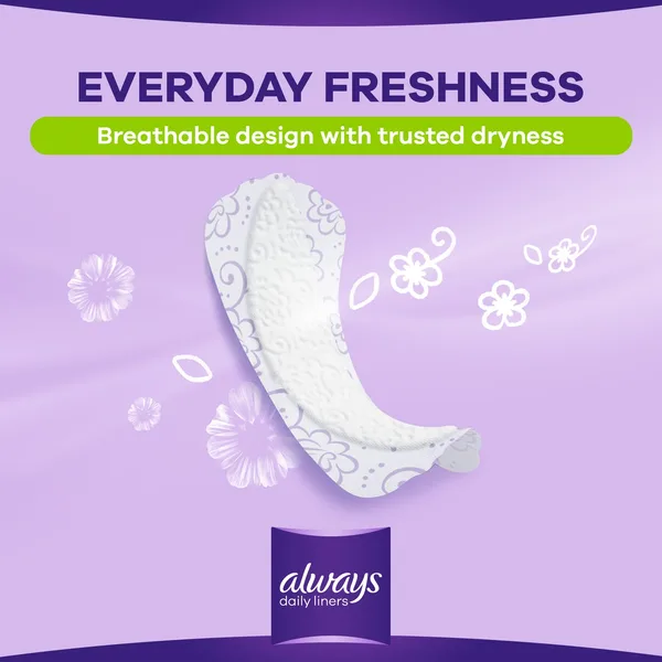 Always Daily Liners Multiform Pantyliners With Fresh Scent Normal 20pcs (3)