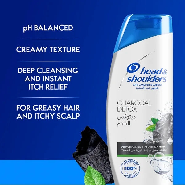 Head & Shoulders Charcoal Detox Anti-Dandruff Shampoo 400 ml (5)