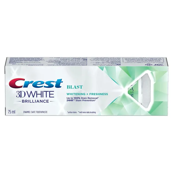 Crest Toothpaste 3D White Brilliance Blast 75 ml