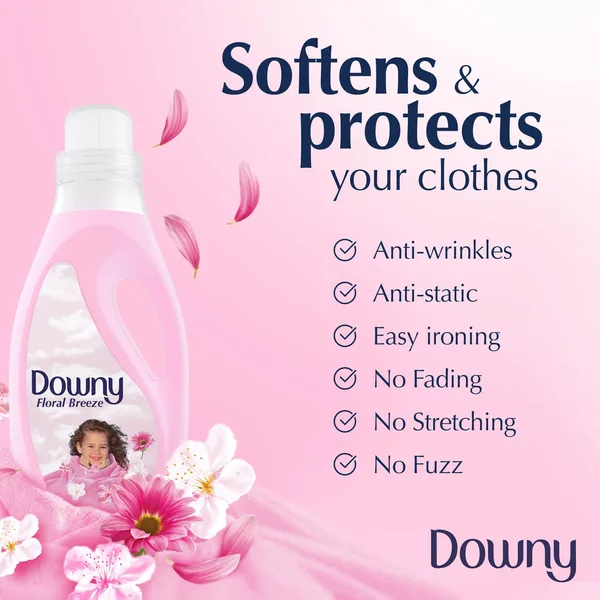 Downy Regular Fabric Softener Floral Breeze 2 Litre (3)