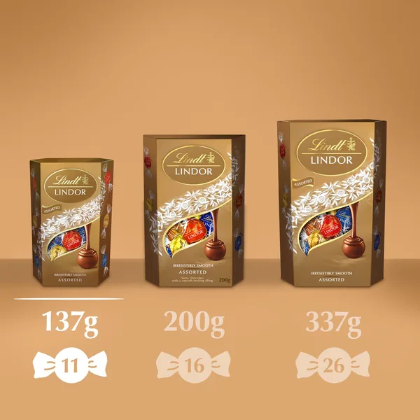 لينت لندور شوكلاتة حليب مشكل 137 جم (8)
