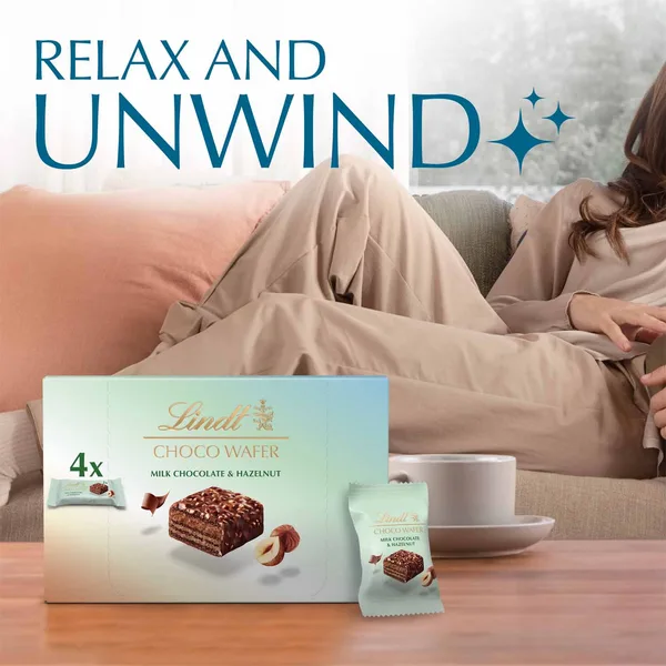 Lindt Milk Chocolate & Hazelnut Choco Wafer 120 g (5)