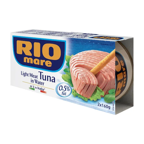 Rio Mare Light Meat Tuna in Water 2 x 160 g (3)