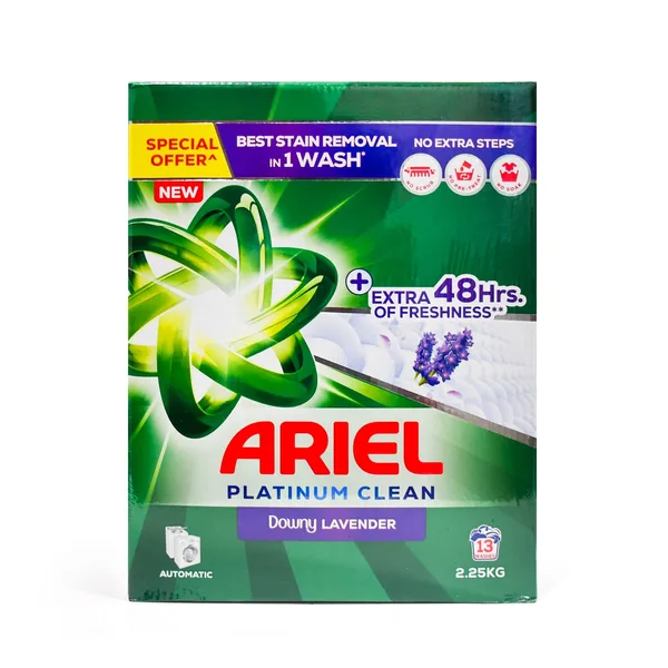 Ariel Platinum Clean Downy Lavender Washing Powder 2 x 2.25 kg (2)