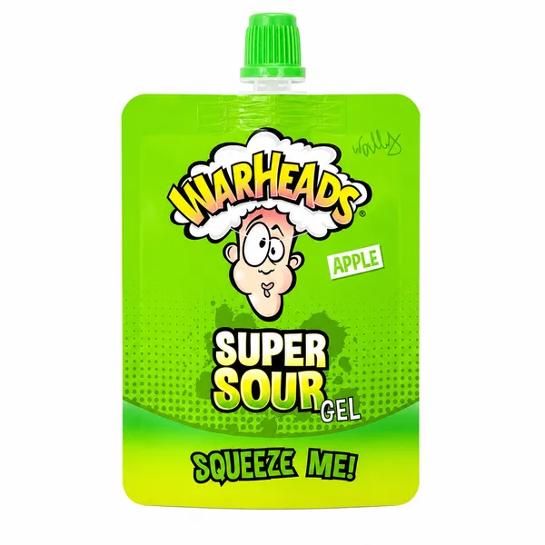 Warheads Apple Super Sour Gel 20G