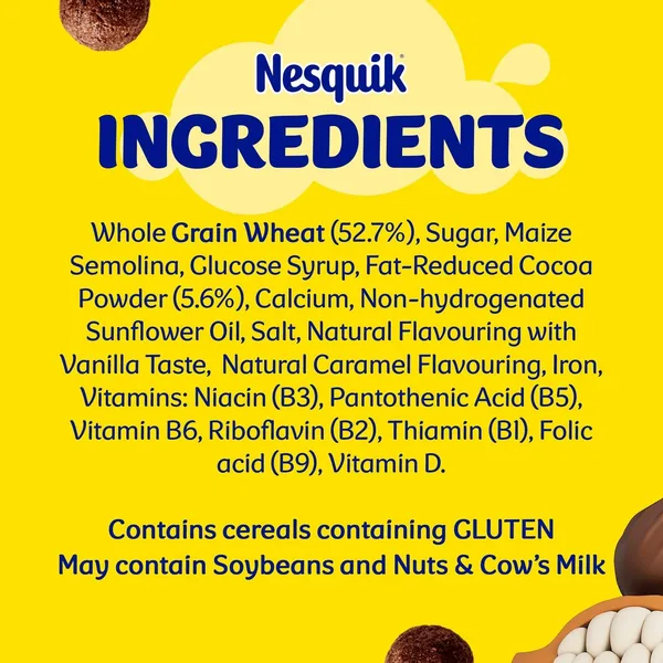 Nestle Nesquik Chocolate Breakfast Cereal Pack 500 g (3)