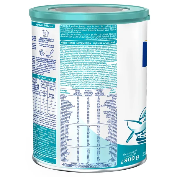 Nestle NAN Optipro Stage 1 Starter Infant Formula From Birth To 6 Months 800 g (6)