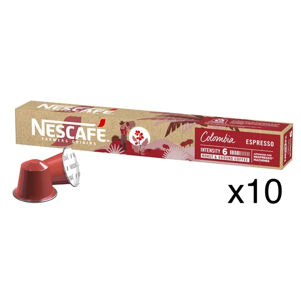 Nescafe Farmers Origins Colombia Espresso Intensity 6 Coffee Capsules 10 pcs 44 g (6)