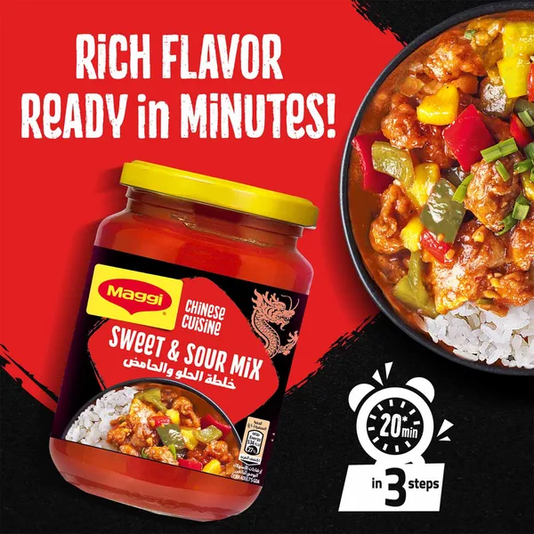 Maggi Chinese Cuisine Sweet & Sour Mix 355 g (5)