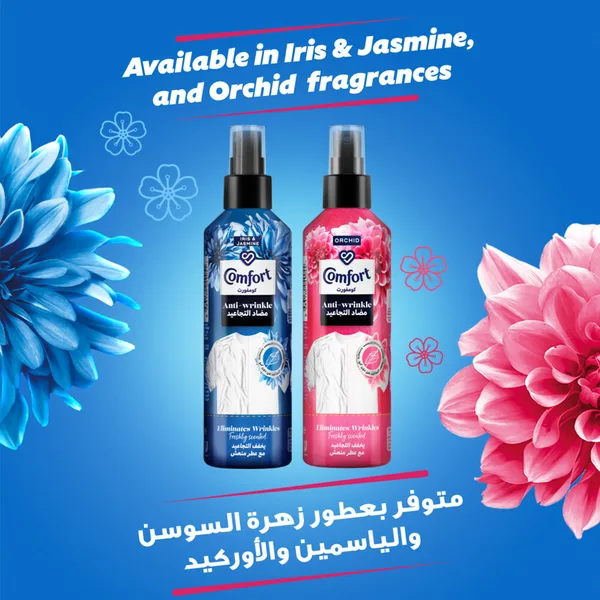 Comfort Anti-Wrinkle Spray for Clothes with Orchid Scent 200 ml (7)