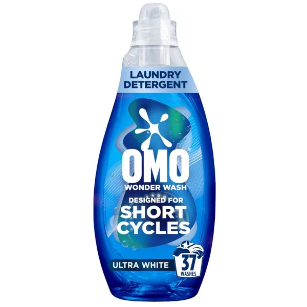OMO Wonder Wash Liquid Laundry Detergent Ultra White 1.48 Litres (2)