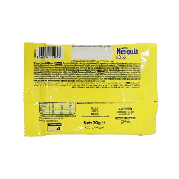 Nestle Nesquik Duo White & Milk Chocolate 70 g (2)