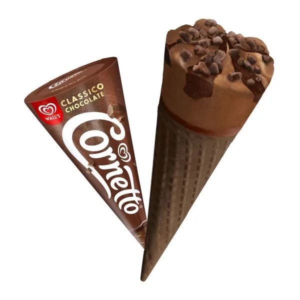 Cornetto Chocolate Ice Cream Cone 125Ml