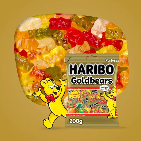 Haribo Goldbears Fruit Flavour Jelly Candy 200 g (2)