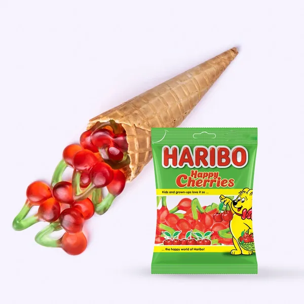 Haribo Happy Cherries Jelly Candy 80 g (5)