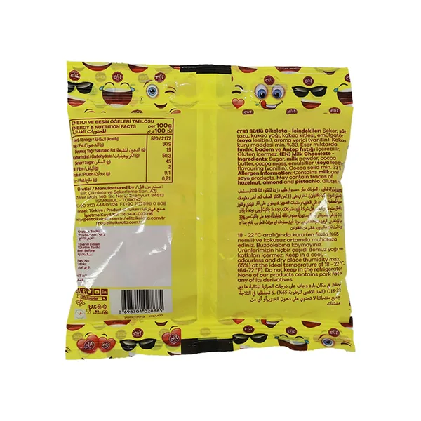 Elit Mini Elitoloji Milk Chocolate 60 g (2)
