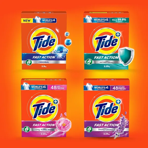 Tide Automatic Powder Laundry Detergent Original Scent 1.5 kg (5)