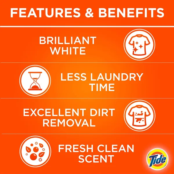 Tide Powder Laundry Detergent Original Scent 3 kg (5)
