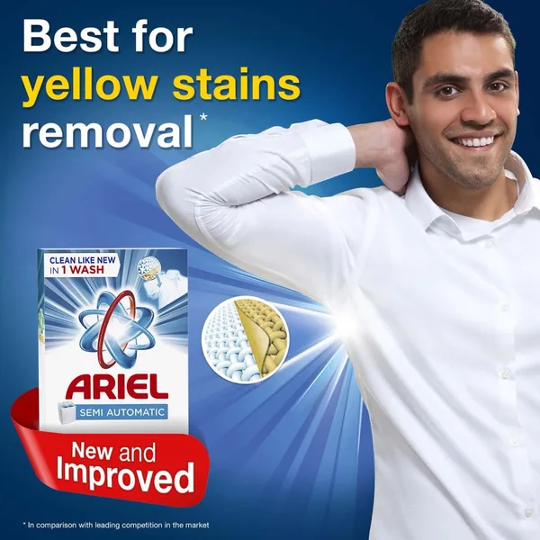 Ariel Powder Laundry Detergent Original Scent 6 kg (6)