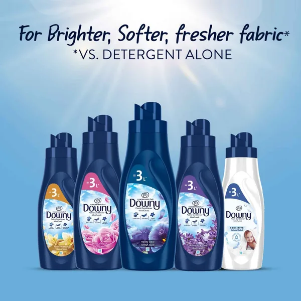 Downy Concentrate Vanilla & Musk Fabric Conditioner 1 Litre (6)