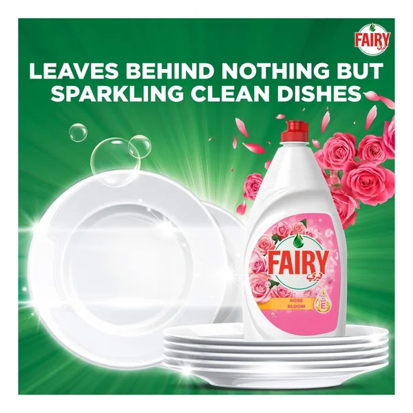 Fairy Rose Bloom Touch Of Vitamin E Dishwashing Liquid 800 ml (3)