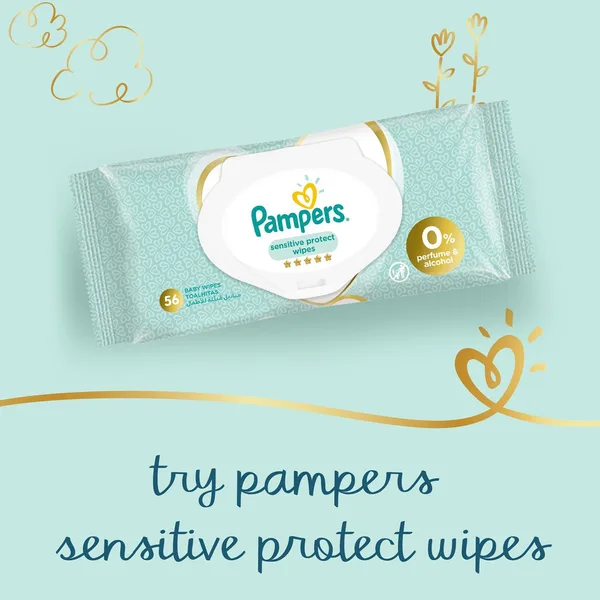 Pampers Ultimate Comfort Taped Diapers, Size 2, 3-8kg, 46 pcs (4)
