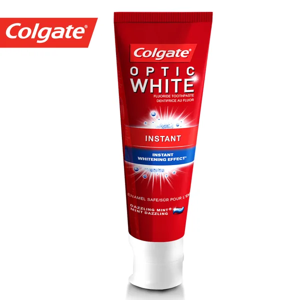 Colgate Fluoride Toothpaste Optic White Instant 75 ml (2)
