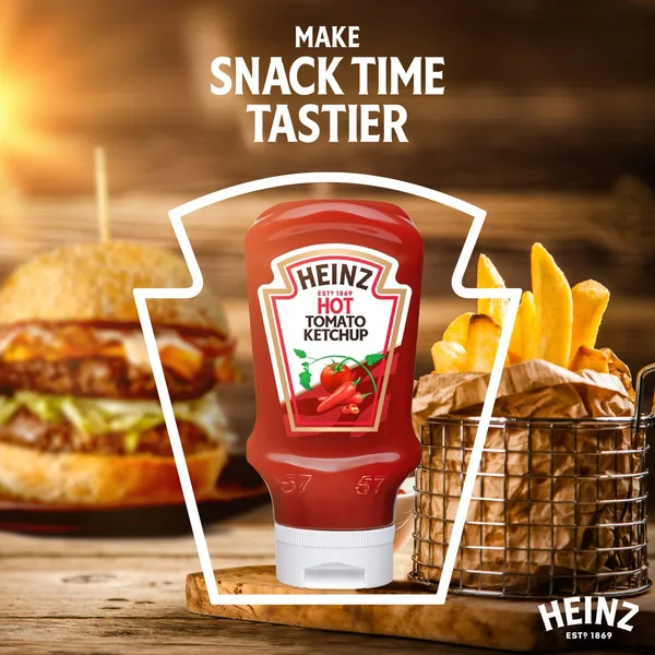 Heinz Hot Tomato Ketchup 460 g (3)