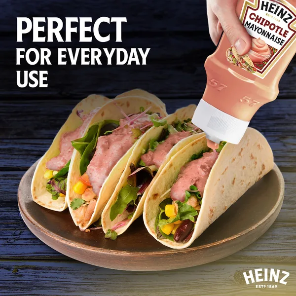 Heinz Chipotle Mayonnaise Top Down Squeezy Bottle 400 ml (3)
