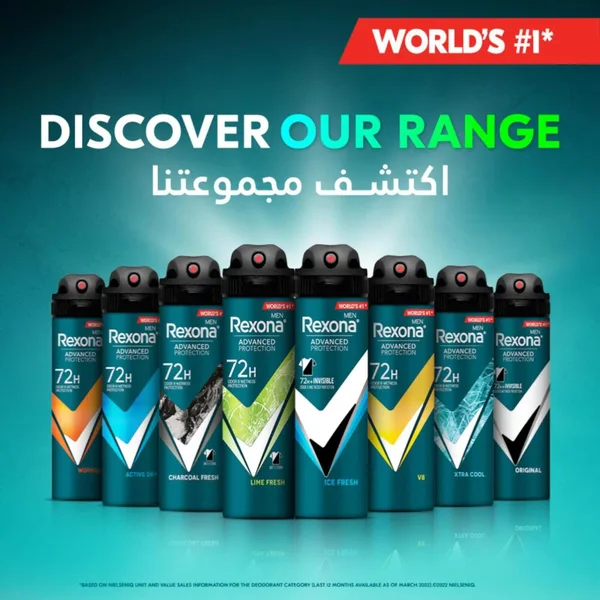 Rexona Workout Hi Impact Anti Perspirant Deodorant For Men 150 ml (7)