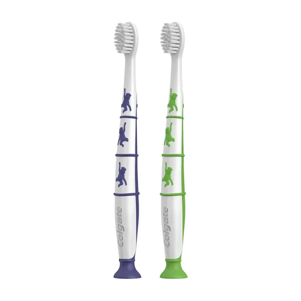 Colgate BPS Free Extra Soft For 2+ Years Kids Toothbrush Assorted Colour 2 pcs (3)