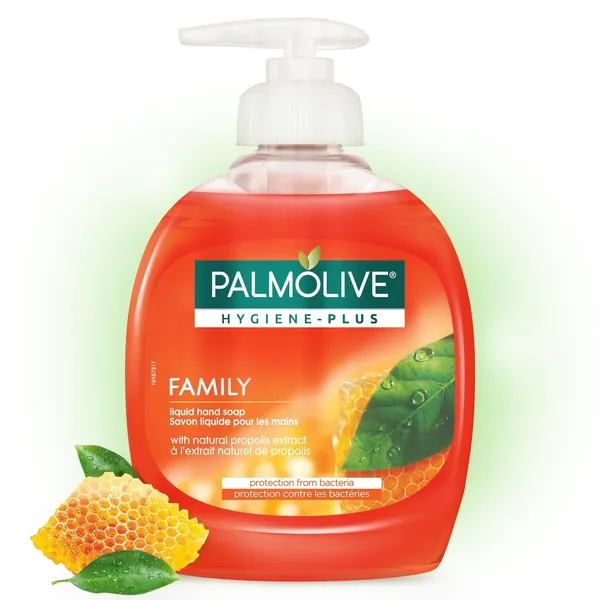 Palmolive Handwash Family Liquid Anti-Bacterial Hygiene Plus 300 ml (3)