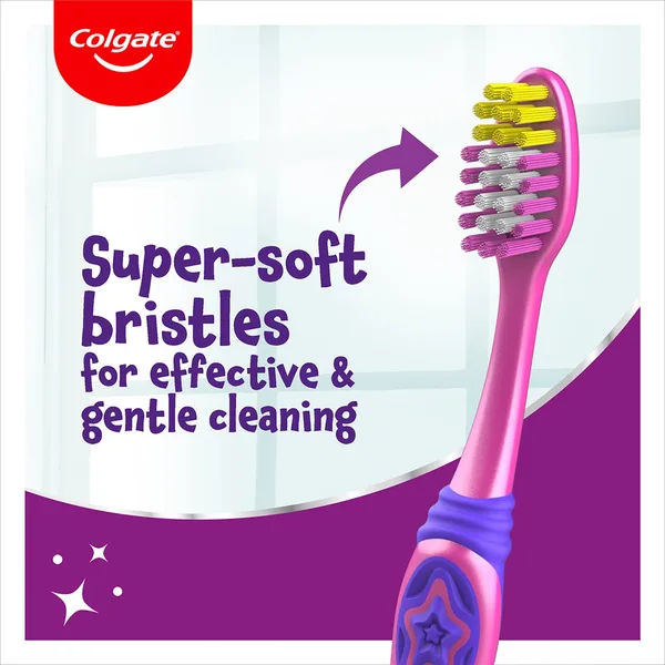Colgate Little Smiles Kids Toothbrush Soft For3-5 Years Assorted Colours 2 pcs (3)