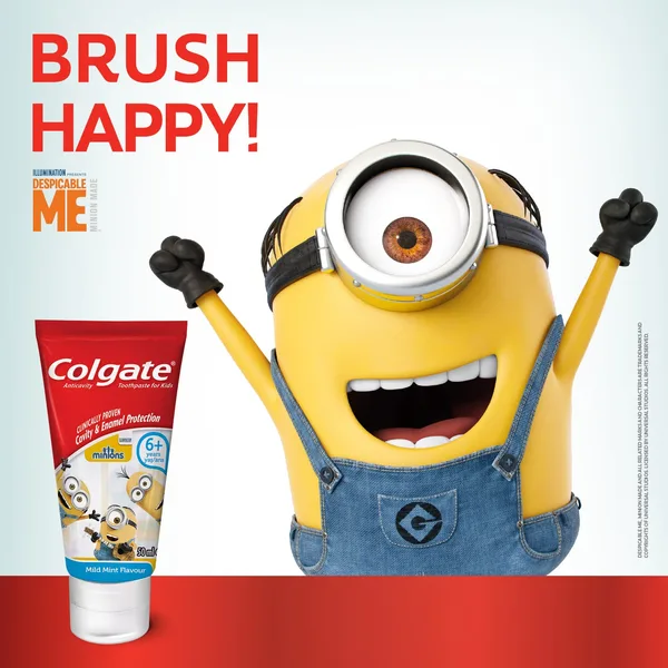 Colgate Toothpaste 6+ Years For Kids Minions 50 ml (3)